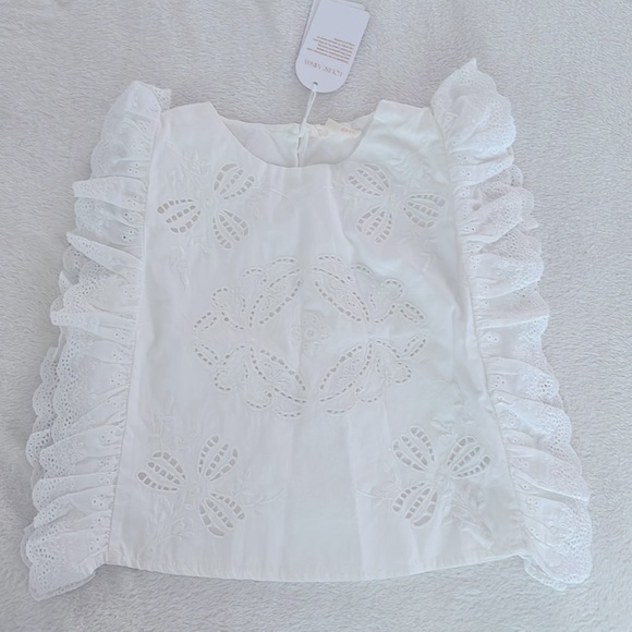 LOUISE MISHA Mala Embroidered Top - Picture 4 of 8